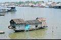 Village flottant a Chau Doc